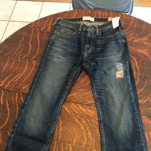 NWT Straight Abercrombie Kids Jeans 13/14